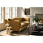90” Madeline Sofa - Antiqued Amber Velvet