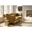 90” Madeline Sofa - Antiqued Amber Velvet