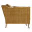 90” Madeline Sofa - Antiqued Amber Velvet