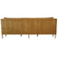 90” Madeline Sofa - Antiqued Amber Velvet