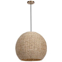 Seagrass Dome 1 Light Pendant