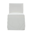 Odessa Slip Dining Chairs with Casters