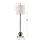 Laton Buffet Lamp