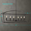 Clayton 6 Light Chandelier