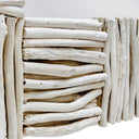 Bleached Teak Branch Mirror
