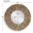 Rossetti Round Mirror