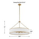 Algiers 8-Light Pendant
