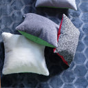 Elliottdale Charcoal & Scarlet Decorative Pillow
