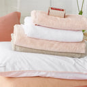Loweswater Bianco Cotton Towels