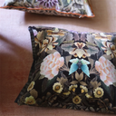 Ikebana Demask Chocolate Pillow