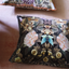Ikebana Demask Chocolate Pillow