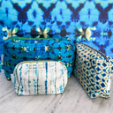 Shibori Toiletry Bag
