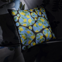Lemon Pebbles Citron Decorative Pillow