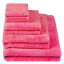 Loweswater Fuchsia Cotton Towels