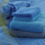 Loweswater Cobalt Cotton Towels