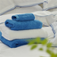 Loweswater Cobalt Cotton Towels