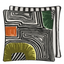 En Allant Aux Baux Cypres Decorative Pillow