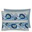 Enamel Flower Cotton Decorative Pillow