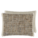 Pradelles Zinc Textured Weave Decorative Pillow