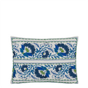 Enamel Flower Cotton Decorative Pillow