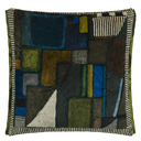 Raku Patchwork Velvet Decorative Pillow