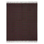 Pembroke Magenta Merino Wool Throw