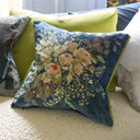 Margaretta Velours Noir Decorative Pillow
