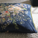 Margaretta Velours Noir Decorative Pillow