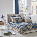 Hirigana Indigo Duvet Cover