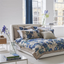 Hirigana Indigo Duvet Cover