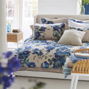 Hirigana Indigo Duvet Cover