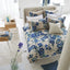Hirigana Indigo Duvet Cover