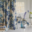 Hirigana Indigo Shower Curtain