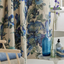 Hirigana Indigo Shower Curtain