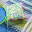 Odisha Peridot Green Outdoor Decorative Pillow
