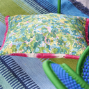 Odisha Peridot Green Outdoor Decorative Pillow