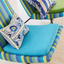 Enamel Flower Cotton Decorative Pillow