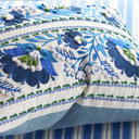Enamel Flower Cotton Decorative Pillow