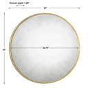 Junius Round Mirror 43"