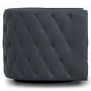 Palazzo Leather Swivel Chairs