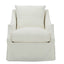 Kara Slipcovered Swivel Chair w/ Glider option
