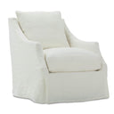 Kara Slipcovered Swivel Chair w/ Glider option