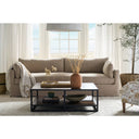 Sylvie Slipcovered Bench Sofa