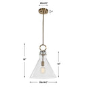 Imbuto 1 Light Pendant