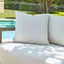 Basket Stripe Outdoor Pillow
