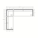 Maddox 124" Sectional