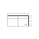 Performance Luxury Slipcovered Sectional