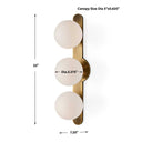 Droplet 3 Light Sconce