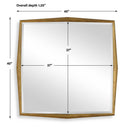 On Point Square Mirror
