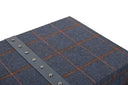 Blue Tweed Boxes (set of 2)